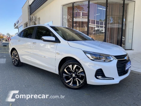 CHEVROLET ONIX 1.0 TURBO FLEX PLUS PREMIER AUTOMÁTICO 4 portas