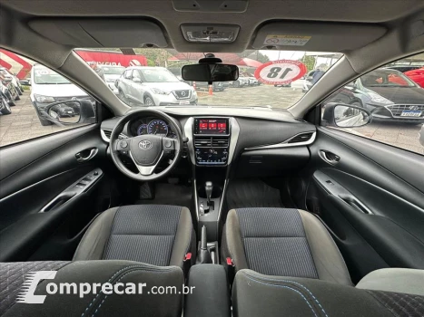 YARIS 1.5 16V FLEX SEDAN XL PLUS CONNECT MULTIDRI