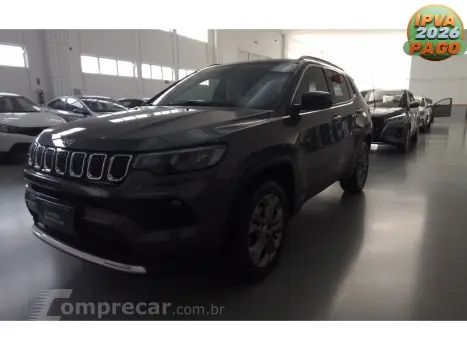 JEEP COMPASS 1.3 T270 TURBO FLEX LONGITUDE AT6 4 portas
