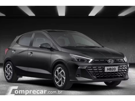 Hyundai HB20 1.0 TGDI FLEX COMFORT PLUS AUTOMÁTICO 4 portas