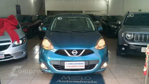 NISSAN MARCH 1.6 SL 16V FLEX 4P MANUAL 4 portas