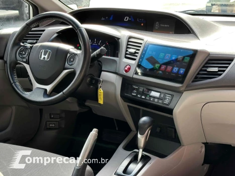 CIVIC 1.8 LXS 16V FLEX 4P AUTOMÁTICO