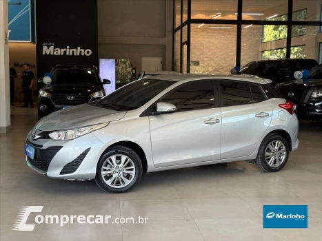 Toyota YARIS 1.5 16V FLEX XL PLUS CONNECT MULTIDRIVE 4 portas