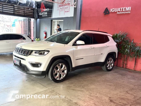 JEEP COMPASS 2.0 16V FLEX LONGITUDE AUTOMÁTICO 4 portas