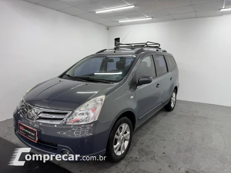 NISSAN LIVINA GRAND SL 1.8 16V Flex Fuel Aut. 4 portas