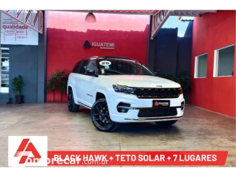 JEEP COMMANDER 2.0 HURRICANE 4 TURBO GASOLINA BLACKHAWK AT9 4 portas